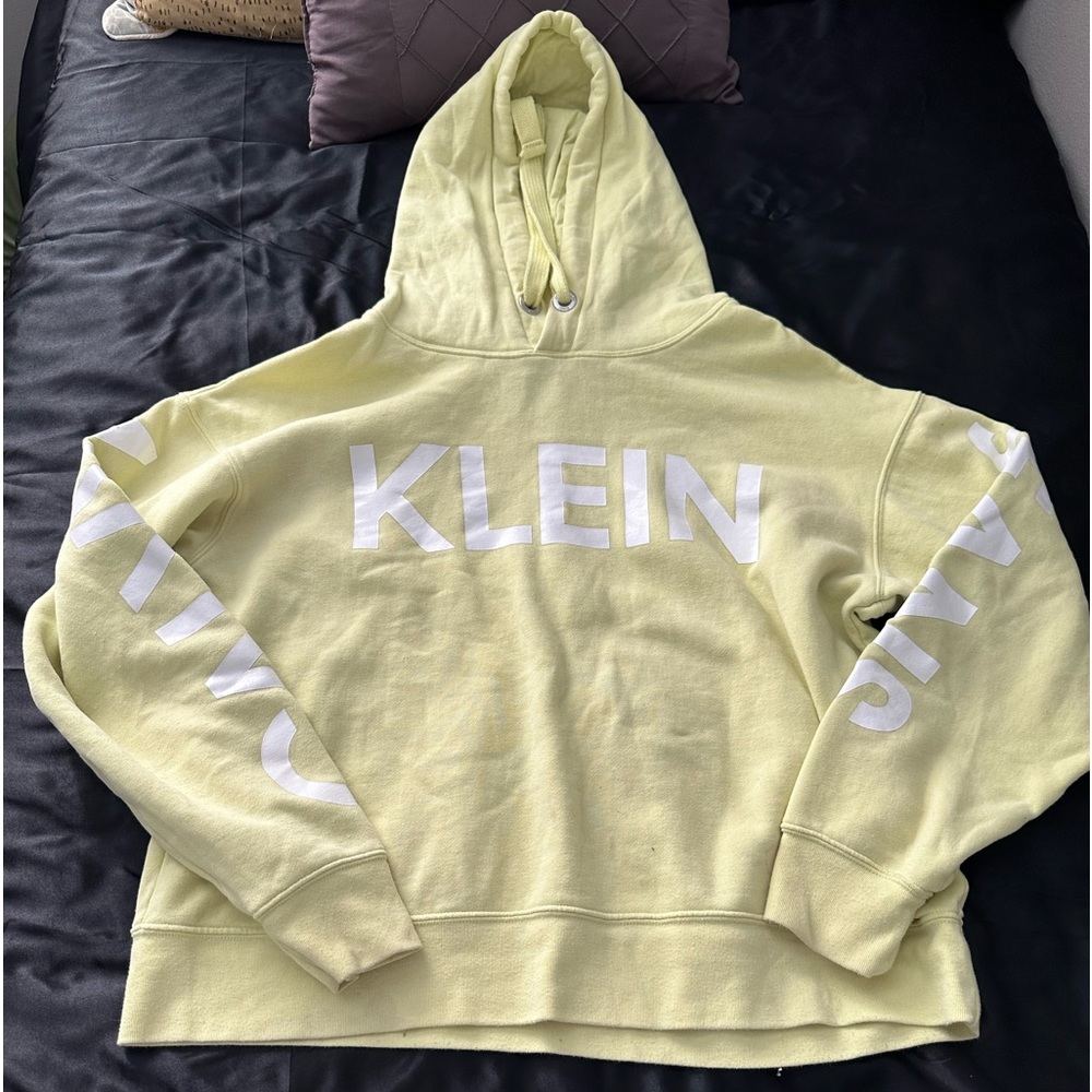 Calvin Klein yellow hoodie used